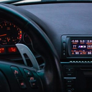 bmw e46 vent gauge display