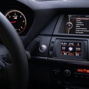 bmw e70-e71 vent gauge display